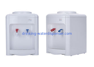 Electrical Cooling Office Hot Cold Water Dispenser White Color ABS Plastic Housing